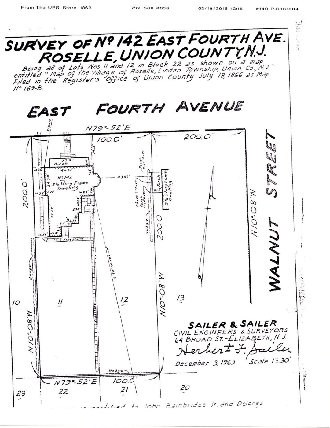 Roselle Home, NJ Real Estate Listing